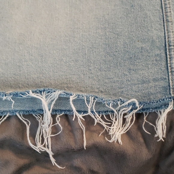 a.n.a Light Blue Denim Pencil Skirt - Picture 2 of 7